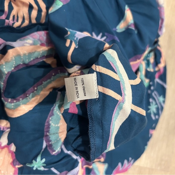 BANJANAN Skylar Ruched Dress / Size Small / - Picture 10 of 11